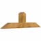 Ekena Millwork Portland Rough Sawn Timber Gable Bracket, Western Red Cedar, 60"W x 17"H x 6"D x 6"F, 7/12 Pitch GBW060X17X0606POR00RWR - alternate 5